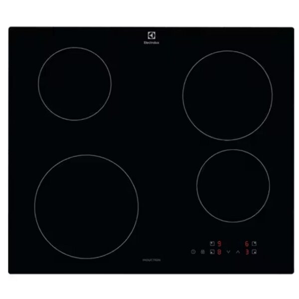 ELECTROLUX Serie 300 EIB60424CK piano cottura Nero Da incasso 60 cm Piano cottura a induzione 4 Fornello