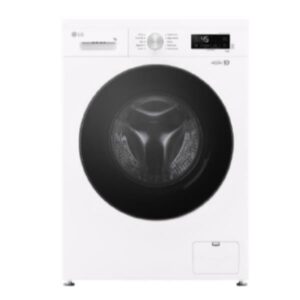 LG F4NX1009NWB Lavatrice 9 kg a Carica Frontale Serie X1, Classe A, 1400 giri, Wi-Fi, 6 Motion Direct Drive, Lavaggio a Vapore Allergy Care, Libera installazione, Essence White