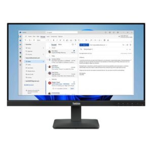 Lenovo ThinkVision 27" S27-4e, monitor professionale 27" Full HD, pannello IPS ad alta fedeltà cromatica, frequenza 100Hz e protezione visiva avanzata