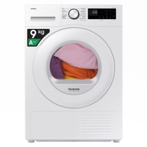 Samsung Asciugatrice Crystal EcoDry DV90DG52A0TE, 9 kg, Wifi, Pompa di Calore, Optimal Dry Sensor, Display Led, Filtro 2 in 1